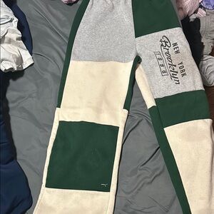 Brooklyn New York Patchwork Sweatpants